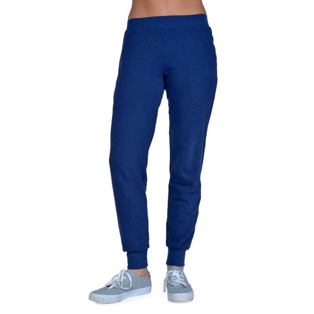 MSRP $80 International Concepts Womens Utility Jogger Pants Blue Size XL