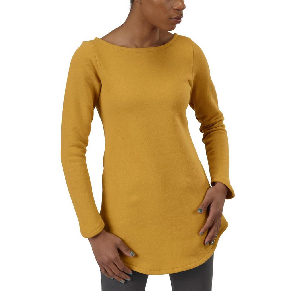 Women's Long-Sleeve Tunic Sweatshirt