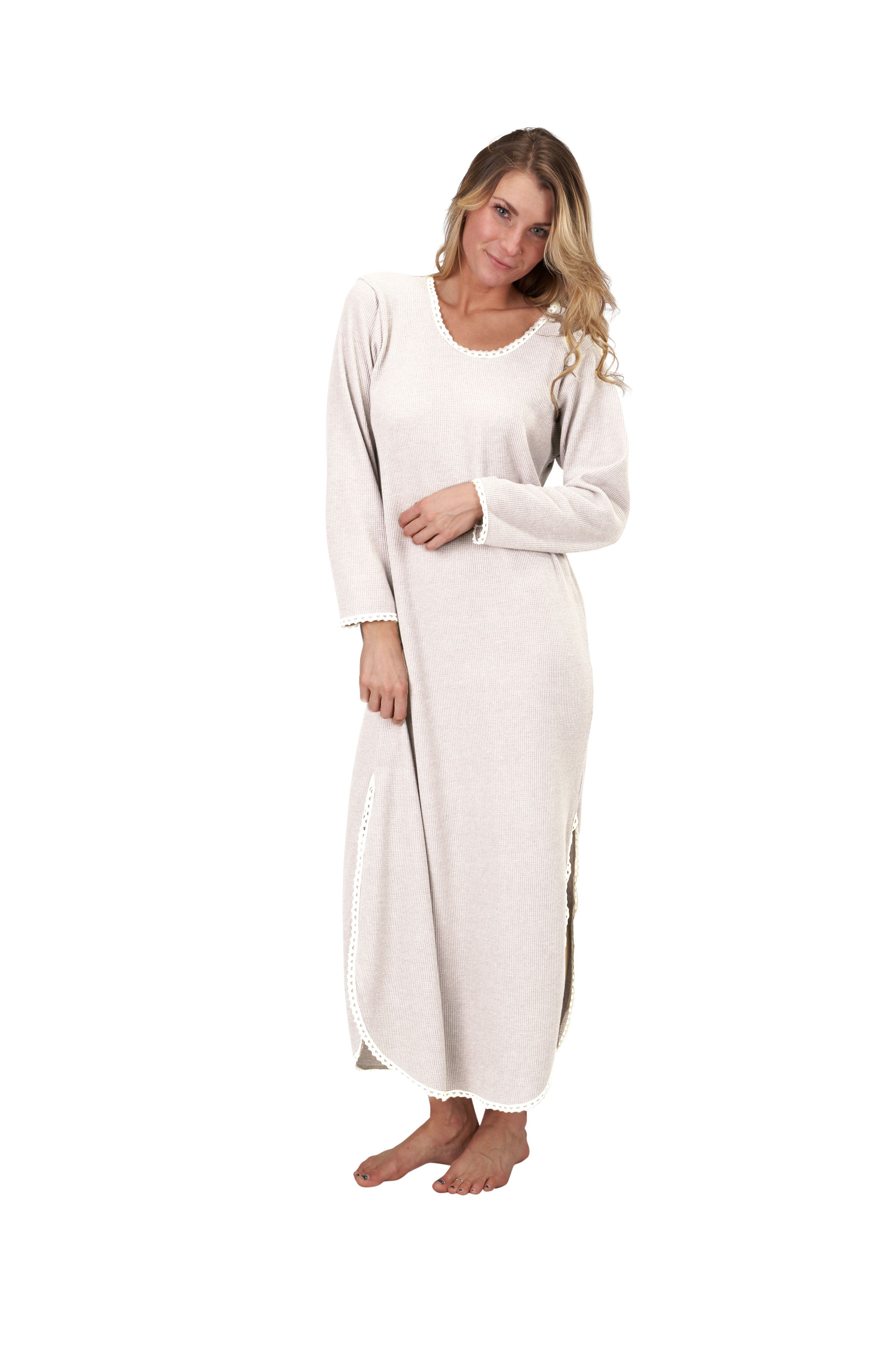 Thermal & Lace Nightgown – Spiritex